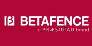 Betafence logo – trusted partner in high-security fencing solutions.