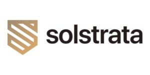 Solstrata logo – Partner in 3D site modeling for security infrastructure planning.